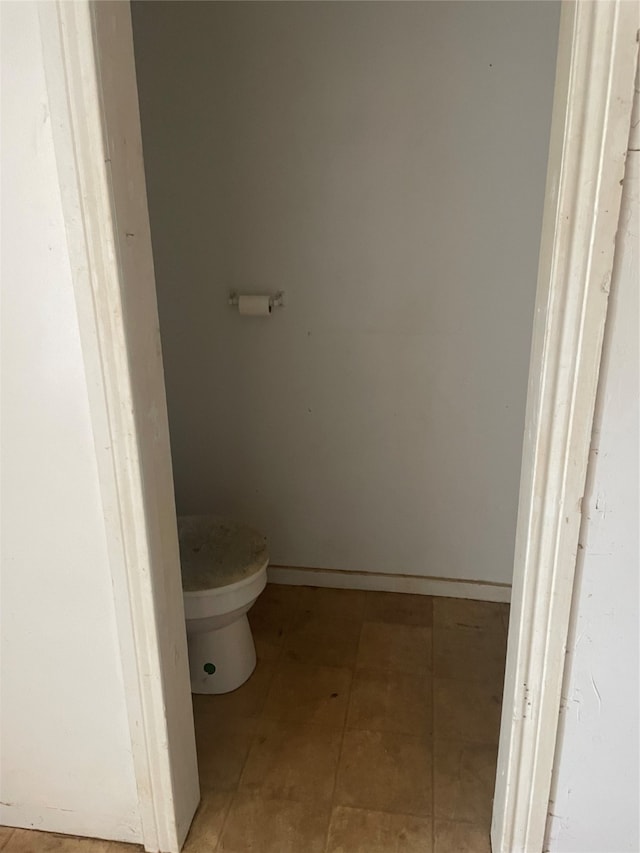 bathroom with toilet