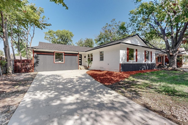 2909 Materhorn Dr, Dallas, TX 75228 - ranch-style house with driveway and fence