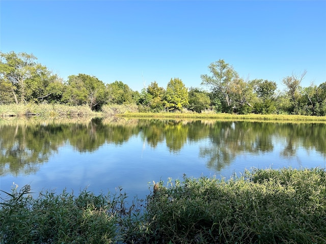 view of water feature