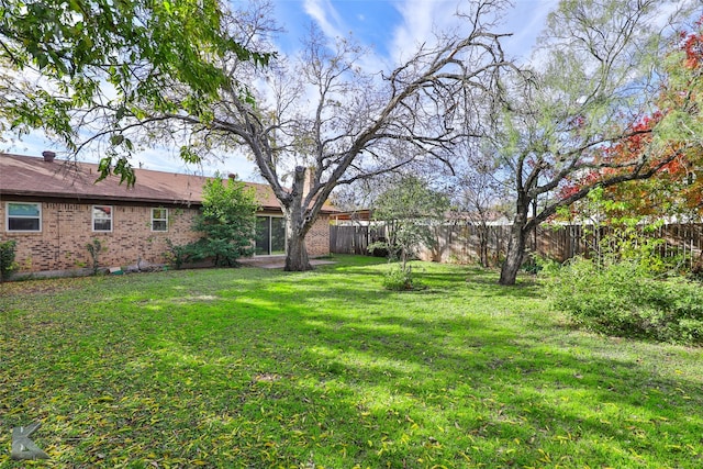 view of yard