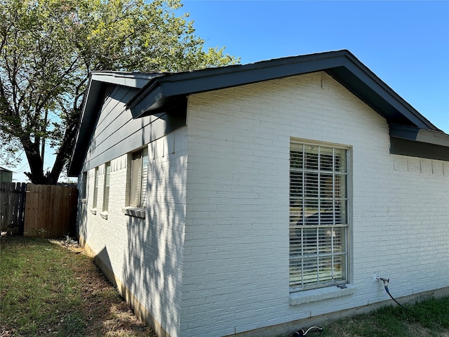 view of side of property