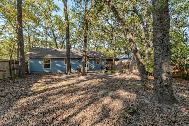 view of back of house