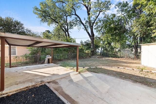 view of patio