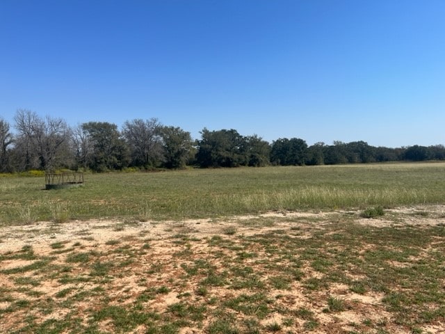 view of landscape with a rural view