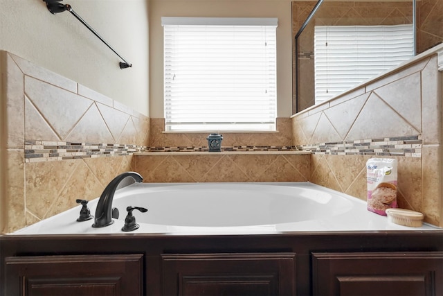 bathroom with a bathtub