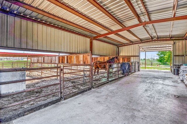 view of stable