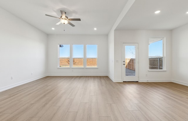 interior space featuring a chandelier and light wood-type flooring