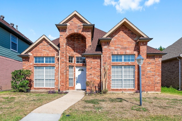 view of front property with a front yard