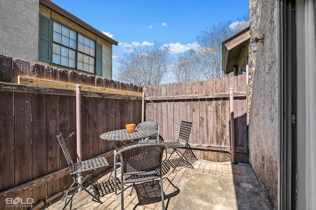 view of patio / terrace