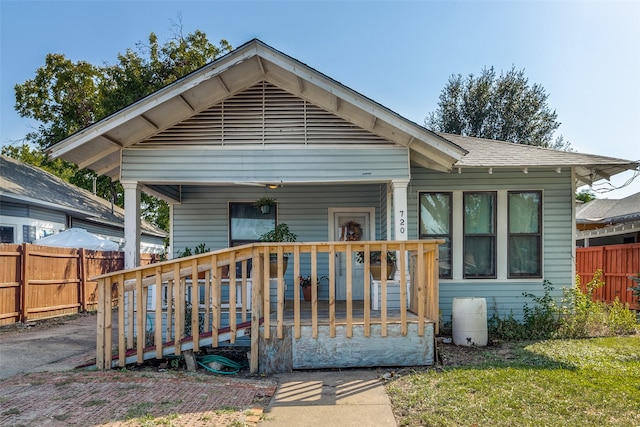 view of front of house