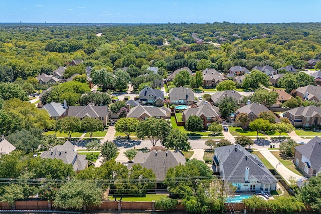 aerial view