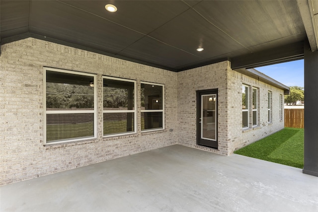 view of patio / terrace