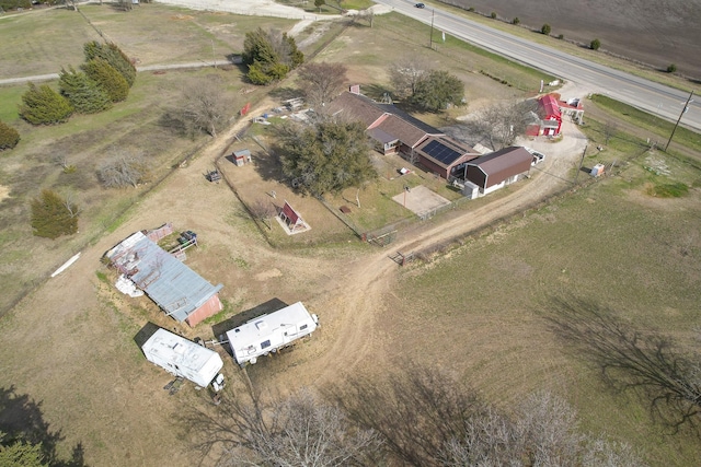 11678 S State Highway 121, Trenton, TX 75490 - birds eye view of property featuring a rural view