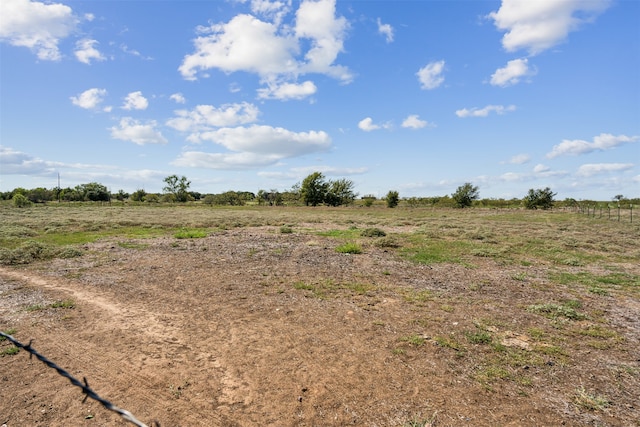 view of nature featuring a rural view