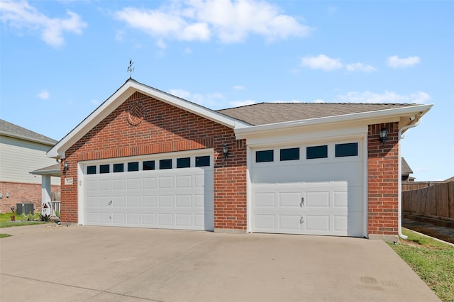 ranch-style house with a garage