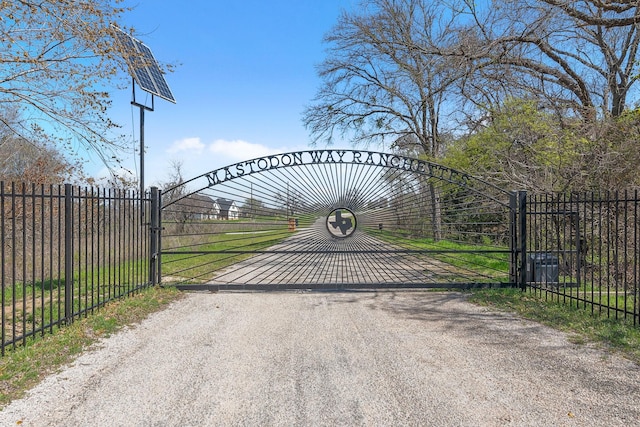 555 Mastadon Way, Weatherford, TX 76085 - view of gate