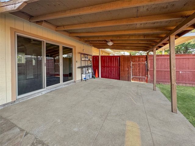 view of patio / terrace