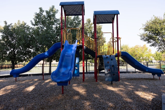 view of jungle gym