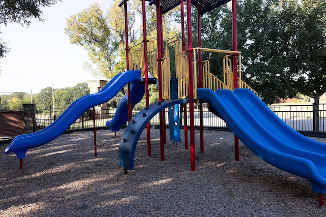 view of jungle gym