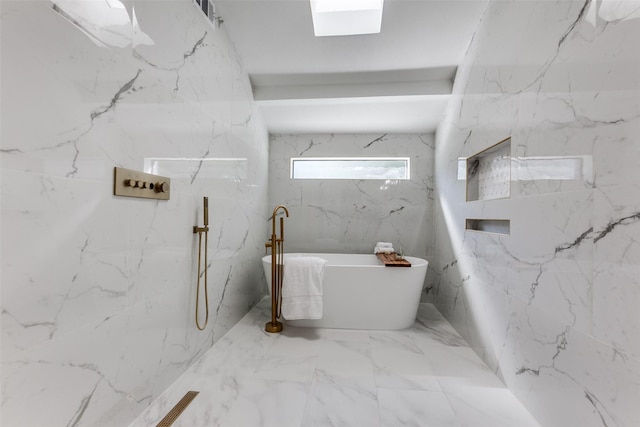 bathroom with a bathing tub