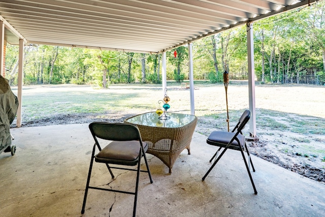 view of patio