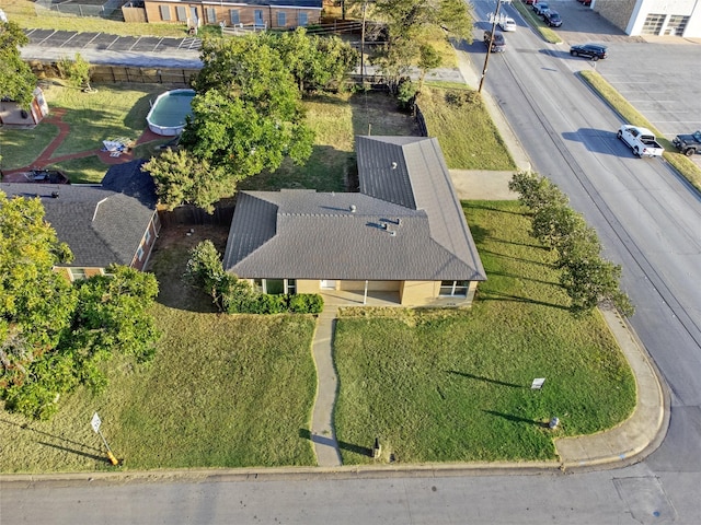 233 Oak Dr E, Hurst, TX 76053 - drone / aerial view