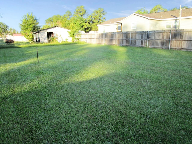 view of yard