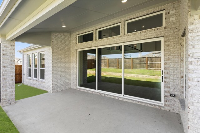 2614 Shadybrook Dr, Celina, TX 75009 - view of patio / terrace featuring fence