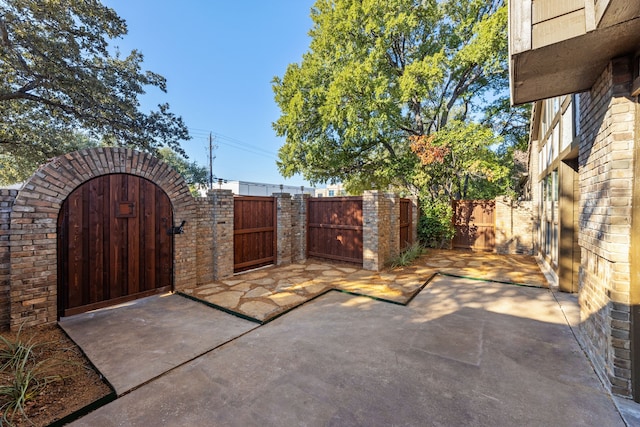 view of patio