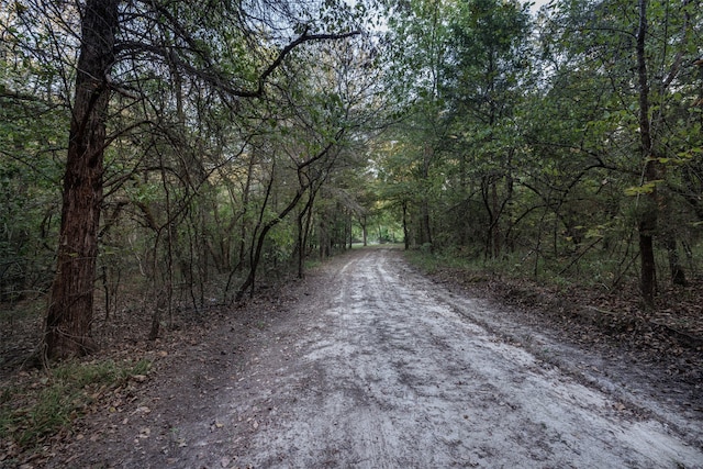 view of road