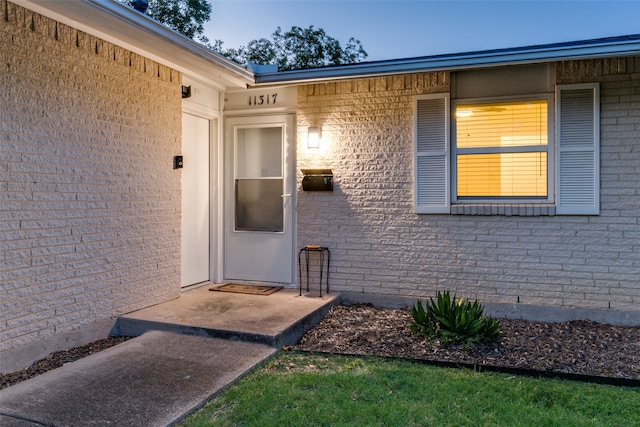 view of property entrance