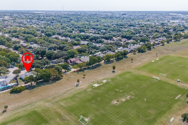 aerial view