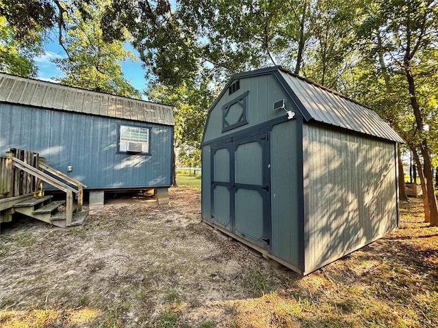 view of outdoor structure