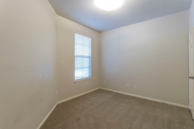 spare room with carpet flooring