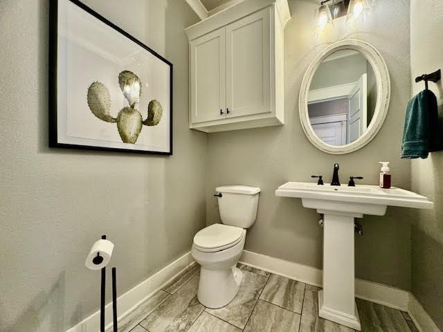 bathroom with toilet