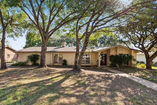 view of ranch-style house