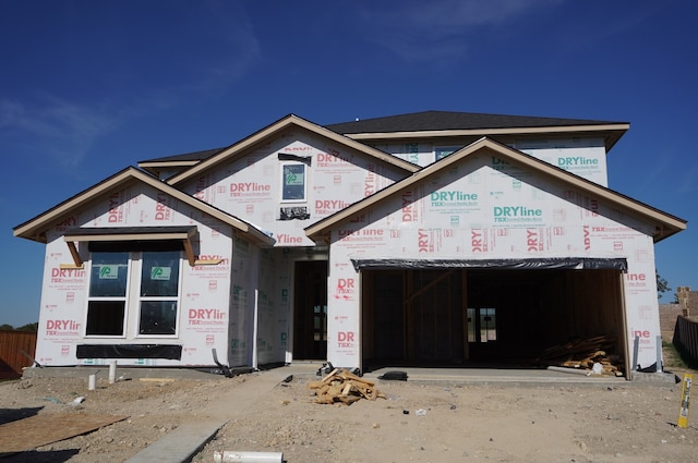 view of property in mid-construction