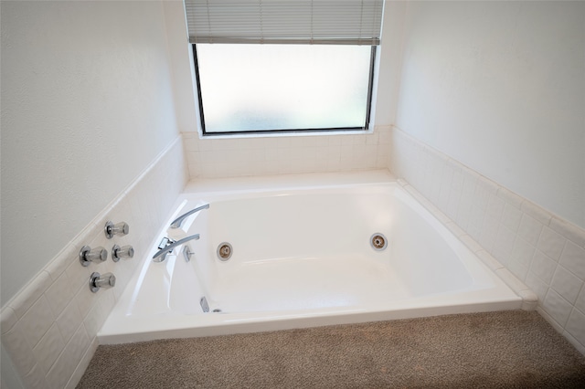 bathroom featuring a bathtub