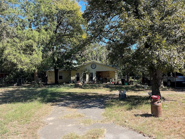 view of ranch-style house