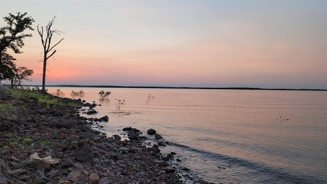 property view of water