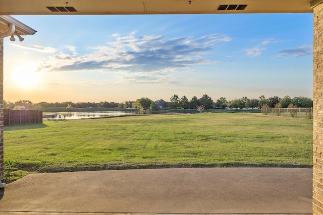 10270 County Road 213, Talty, TX 75126 - view of yard featuring a water view
