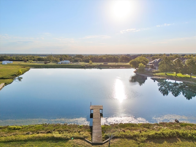 property view of water