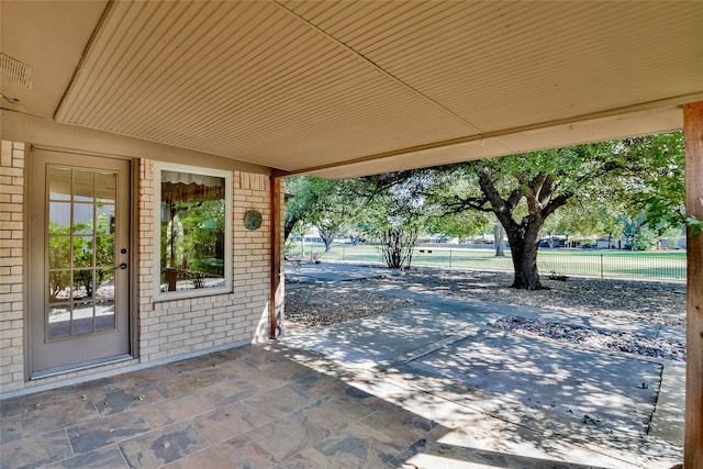 view of patio