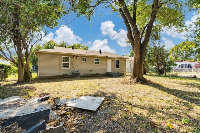 view of rear view of house