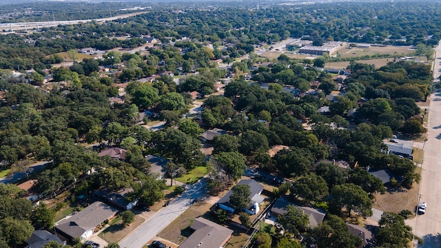 bird's eye view