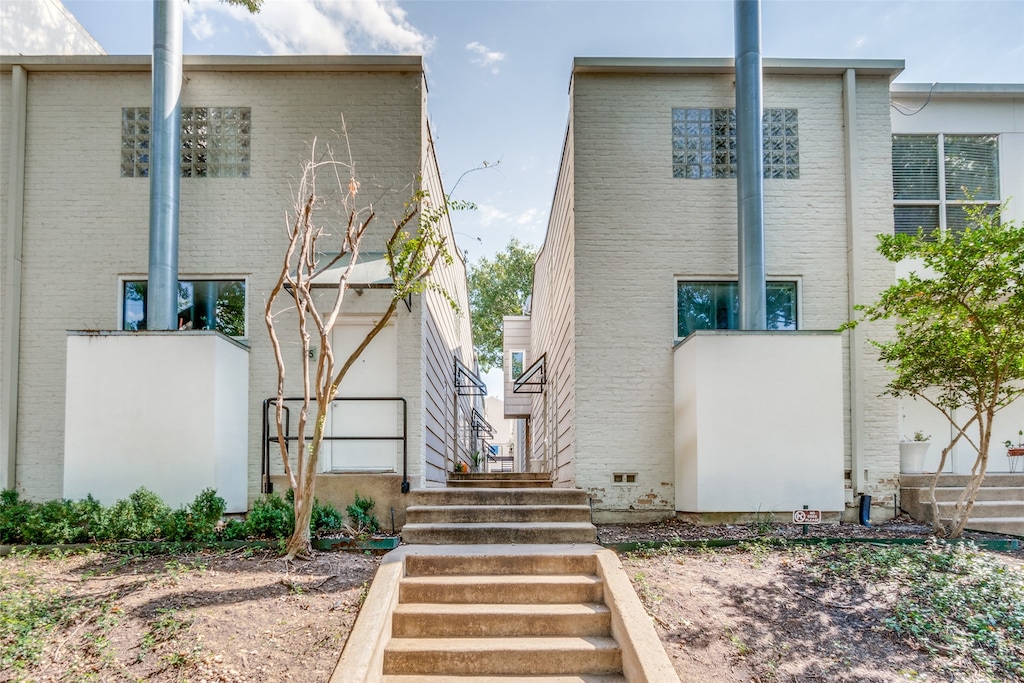 view of back of property