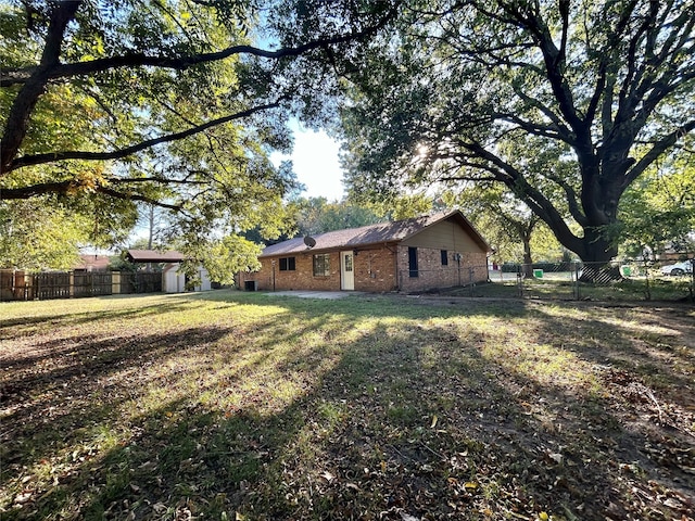 view of yard