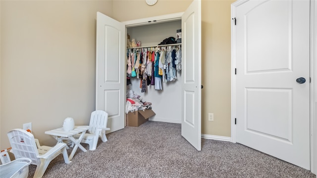 view of closet