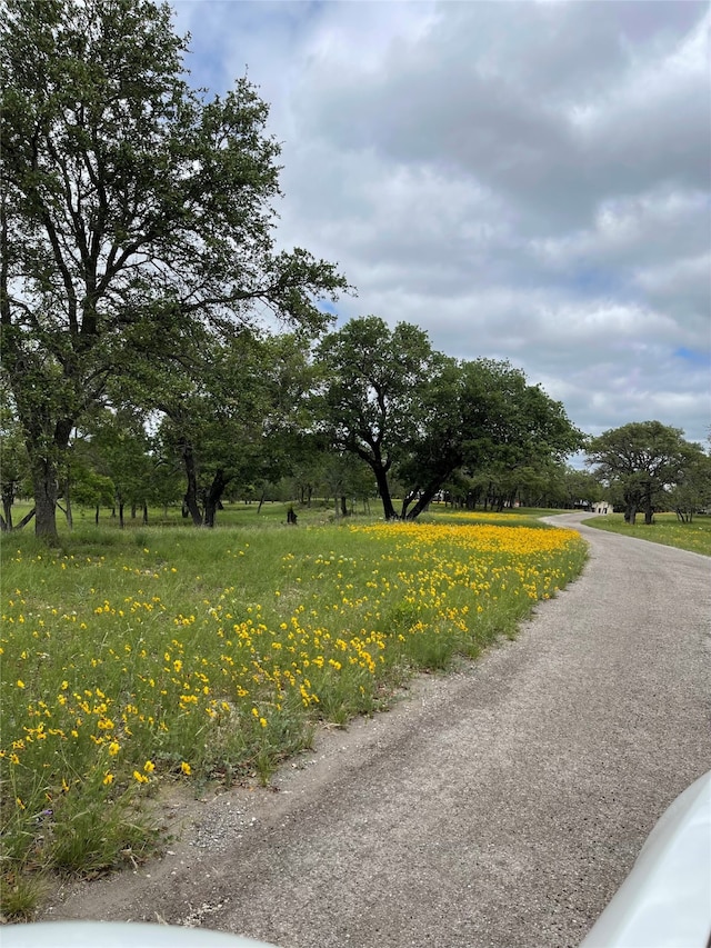 view of road