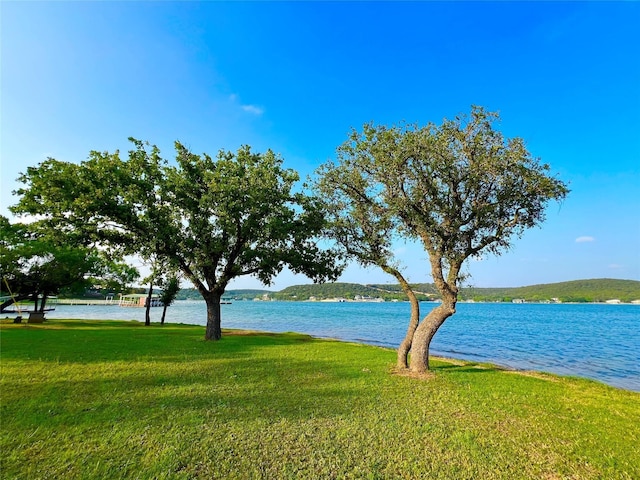 property view of water